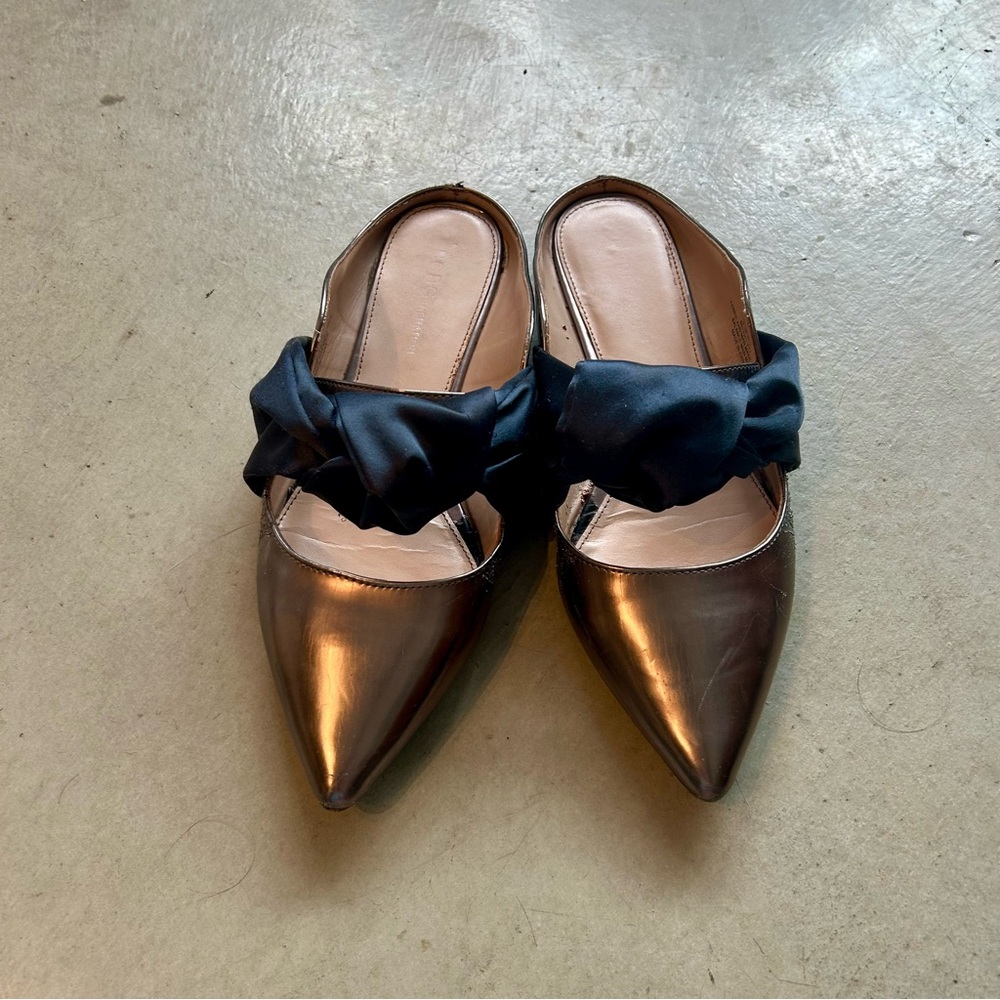 Metallic pointed toe shoes - Picture 5 of 6
